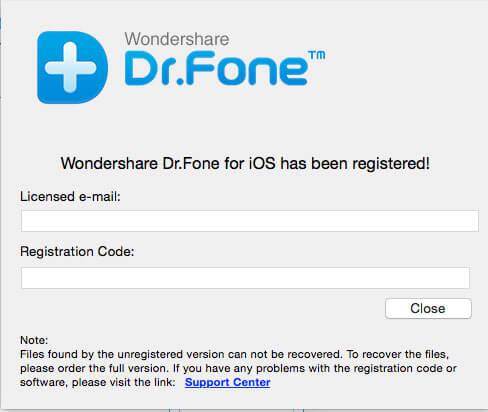 wondershare dr fone licensed email and registration code free