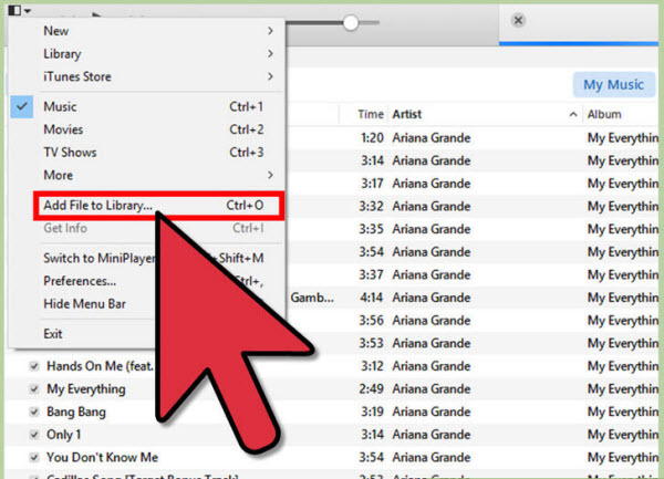 how to convert video files using itunes 12.4 on windows